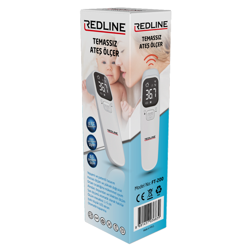 Redline infrared thermometer ft 200