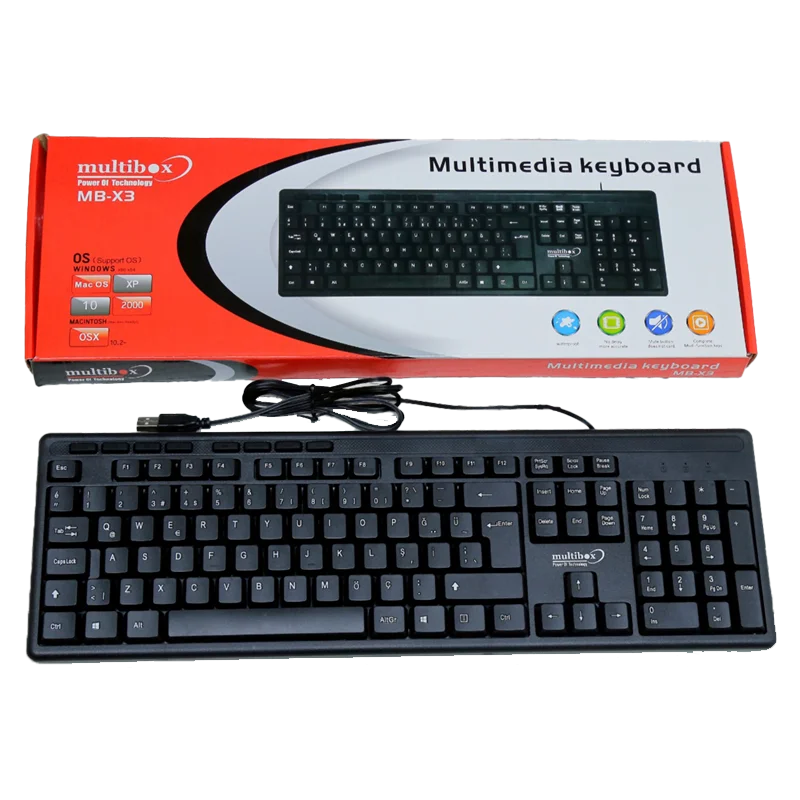 multimedia keyboard mb-x3